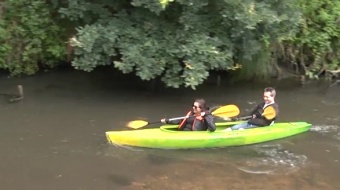 Kajakami wzdłuż Rudy