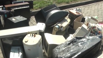 Elektrośmieci zebrane