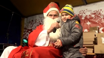 Mikołaj ze strażakami