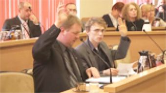 Uchwały przyjęte - podatki w górę