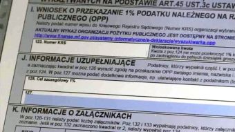 Organizacje czekają na 1%