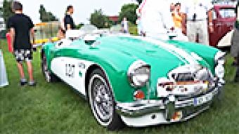 Zlot zabytkowych aut w Zabełkowie