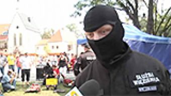 Grupa interwencyjna opanowała raciborski zamek