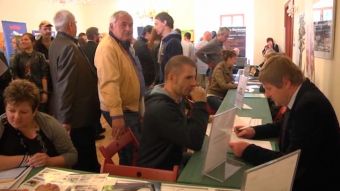 Tłumy na Targach Pracy