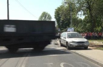 Szlaban na głupotę - akcja na torach