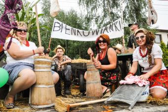 Dożynki powiatowe w Bieńkowicach