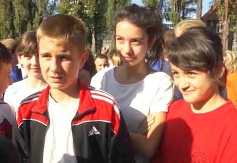 Tłumy na olimpiadzie lekkoatletycznej