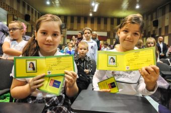 Młodzi studenci w PWSZ