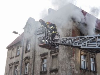 Pożar kamienicy na Michejdy