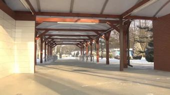 Wiata rowerowa w Oborze