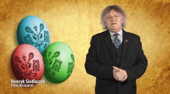 Życzenia posła Henryka Siedlaczka