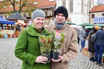 Zamkowy jarmark kwiatów