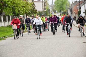 Rajd rowerowy w Tworkowie