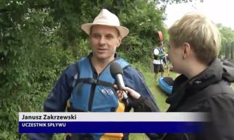 Rafakowcy na kajakach