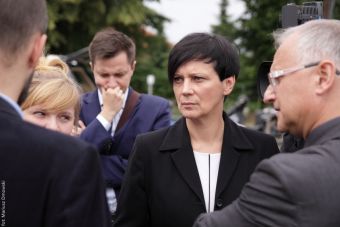 Wiceminister na budowie zbiornika