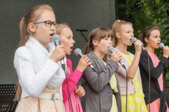 Koncert w parku Roth