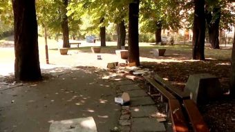 Zaniedbany Park Jordanowski