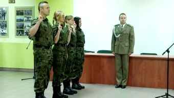 Ślubowanie w Straży Granicznej