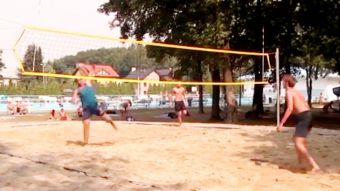 Siatkówka plażowa na Oborze