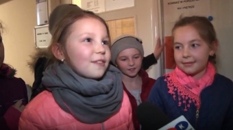 Uczniowie SP 13 w ratuszu