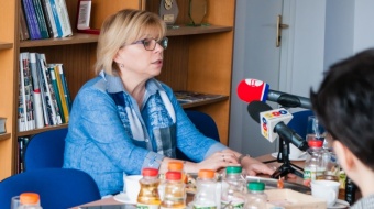 Briefing prasowy u posłanki