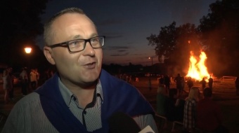 Noc świętojańska w Kornicach