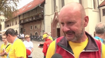 Zlot turystów kolarzy w Raciborzu