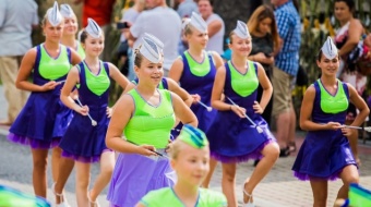 Na dożynkach w Tworkowie