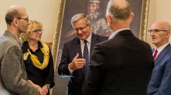 Bronisław Komorowski w Raciborzu