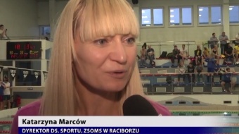 Zawody pływackie w ZSOMS