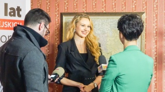 Natalia Popis w ratuszu