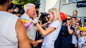 Powitanie Justyny Święty-Ersetic