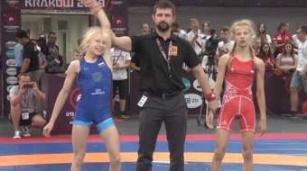 ME w zapasach U15 - zapasy kobiet