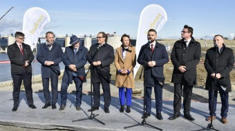 Otwarcie budowli przelewowo-spustowej