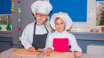 W SP 1 poznawali owoce