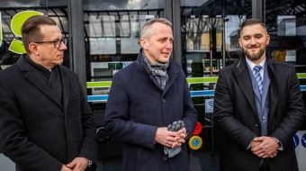 Ebus Rafako na ulicach Raciborza