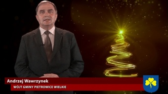 Najnowsze filmy wideo - Życzenia wójta Pietrowic Wielkich