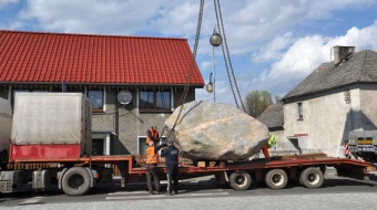 Nietypowy transport w Kuźni Raciborskiej