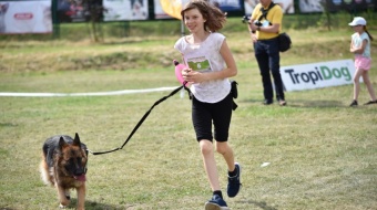 Zawody w dogtrekkingu