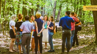 Nowa ścieżka w arboretum