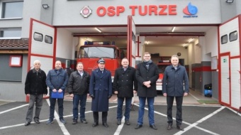 Odnowiona remiza w Turzu