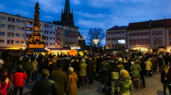 Wspólne kolędowanie na Rynku