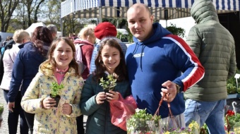 Zamkowy jarmark kwiatów