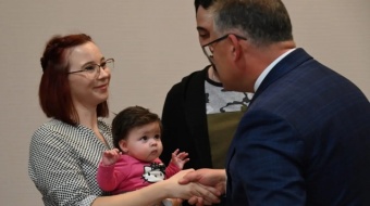 Przywitanie małych obywateli