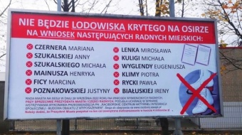 Bilbordy prezydenta Polowego