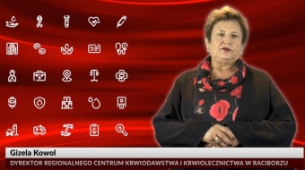 Życzenia dla honorowych krwiodawców