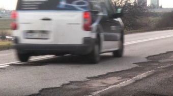 Zima i dziurawe drogi