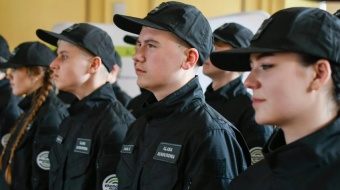 Ślubowanie klas mundurowych w ZSE