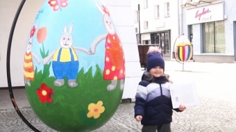 Racibórz udekorowany na Wielkanoc