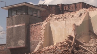 Wyburzanie przy ZK Racibórz